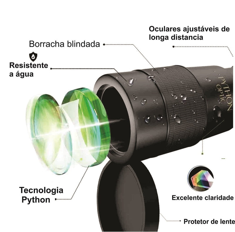 Superzoom profesional Python HD™ 12x45