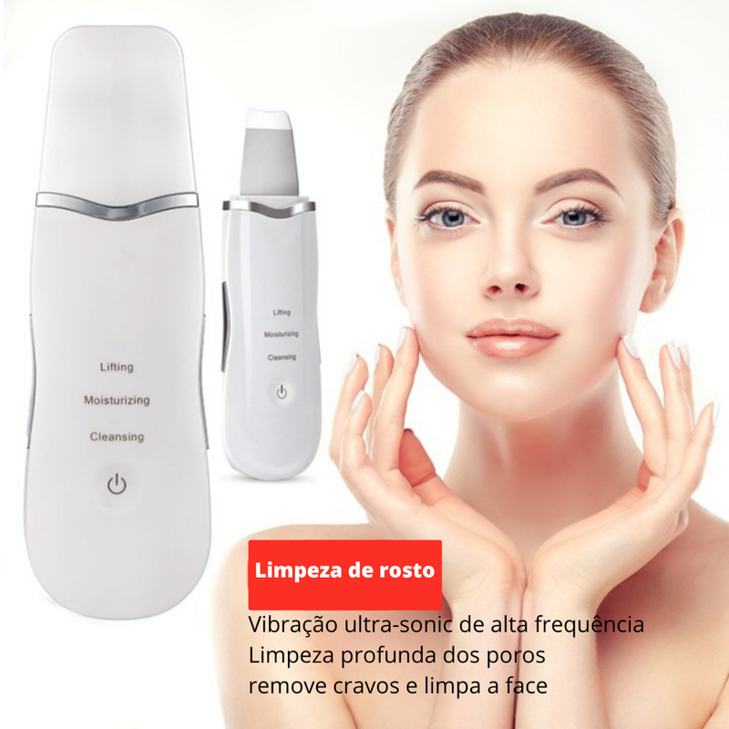 Espátula Peeling Ultrasónica - Para Puntos Negros