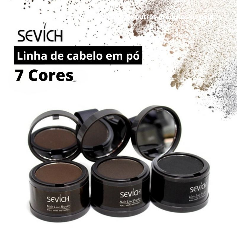 Queratina en Polvo para Cubrir la Caída del Cabello Sevich™